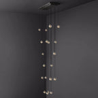 Pearl Linear Glass Chandelier
