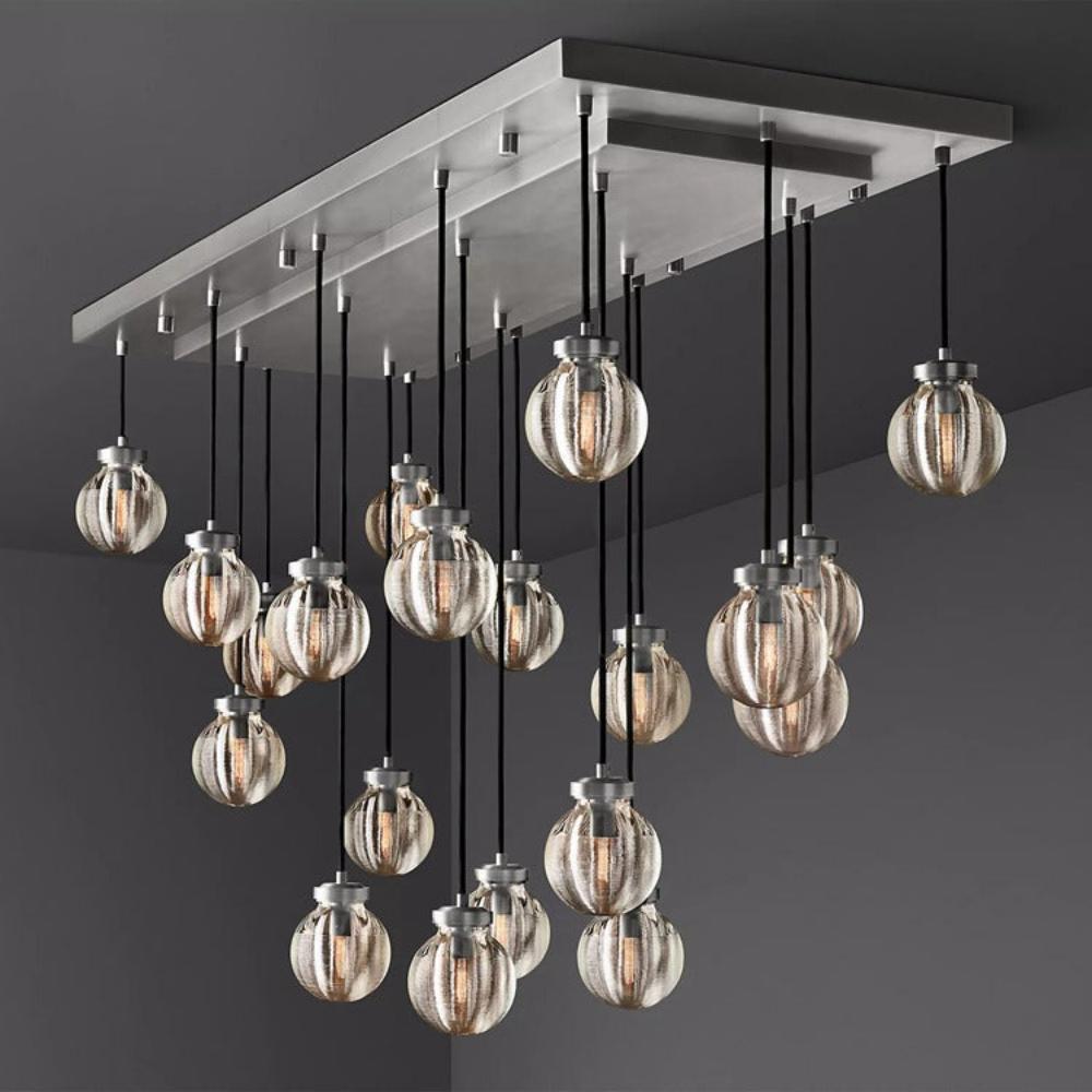 Pearl Linear Glass Chandelier