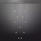 Pearl Linear Glass Chandelier