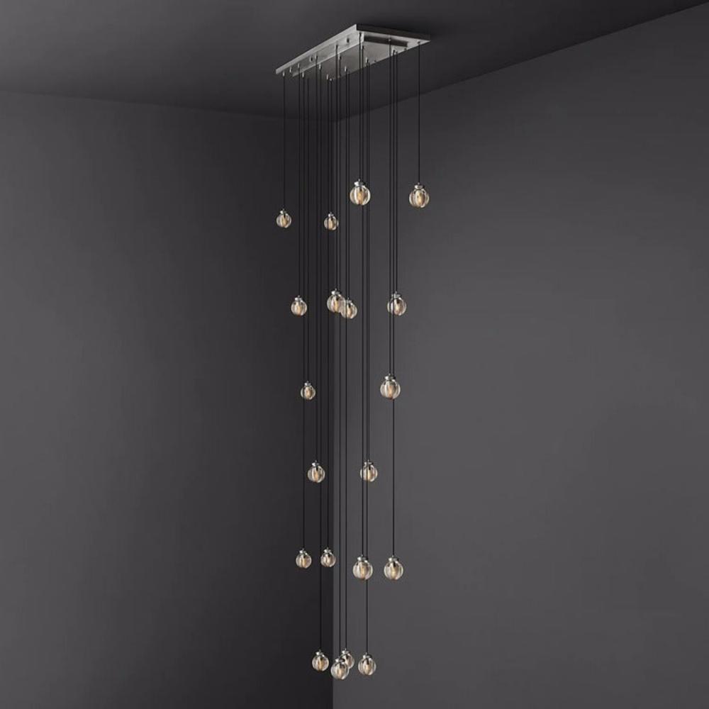 Pearl Linear Glass Chandelier
