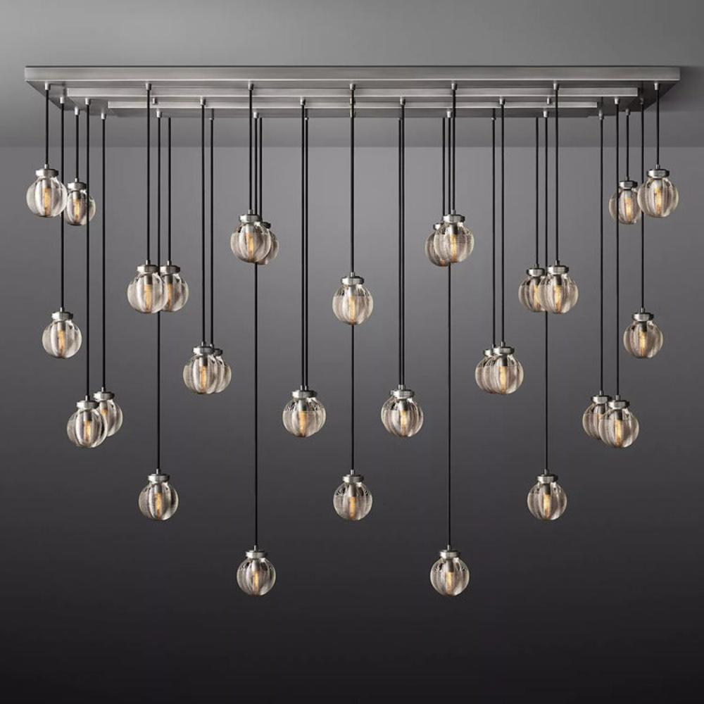Pearl Linear Glass Chandelier