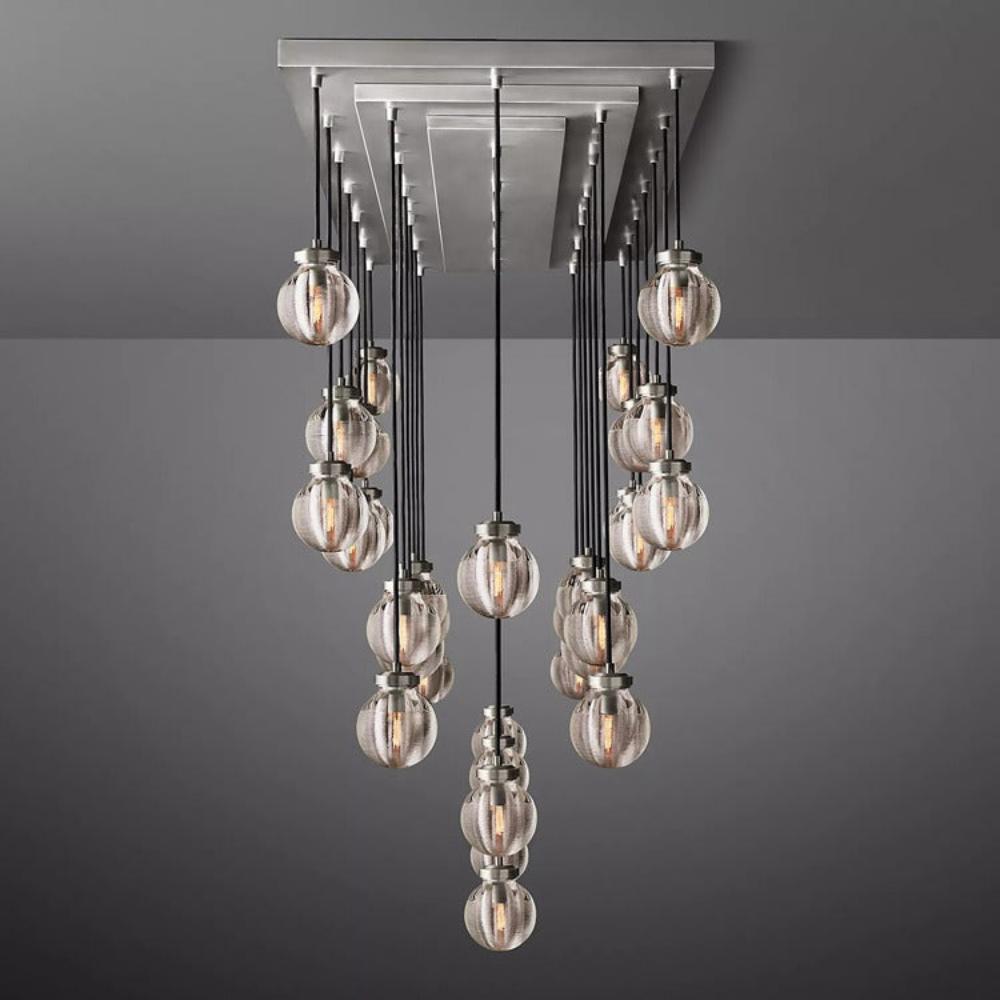 Pearl Linear Glass Chandelier