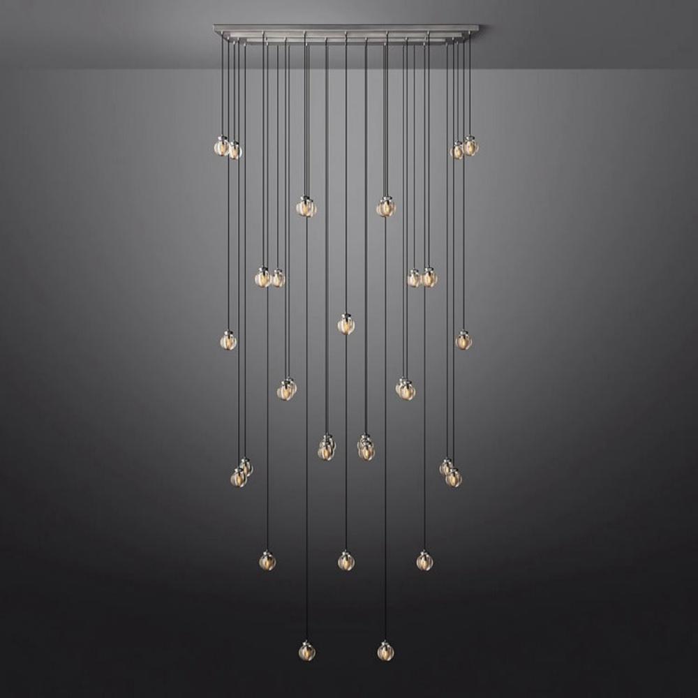 Pearl Linear Glass Chandelier
