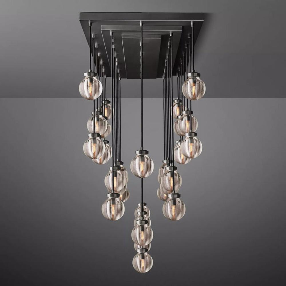 Pearl Linear Glass Chandelier