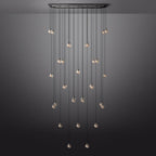 Pearl Linear Glass Chandelier