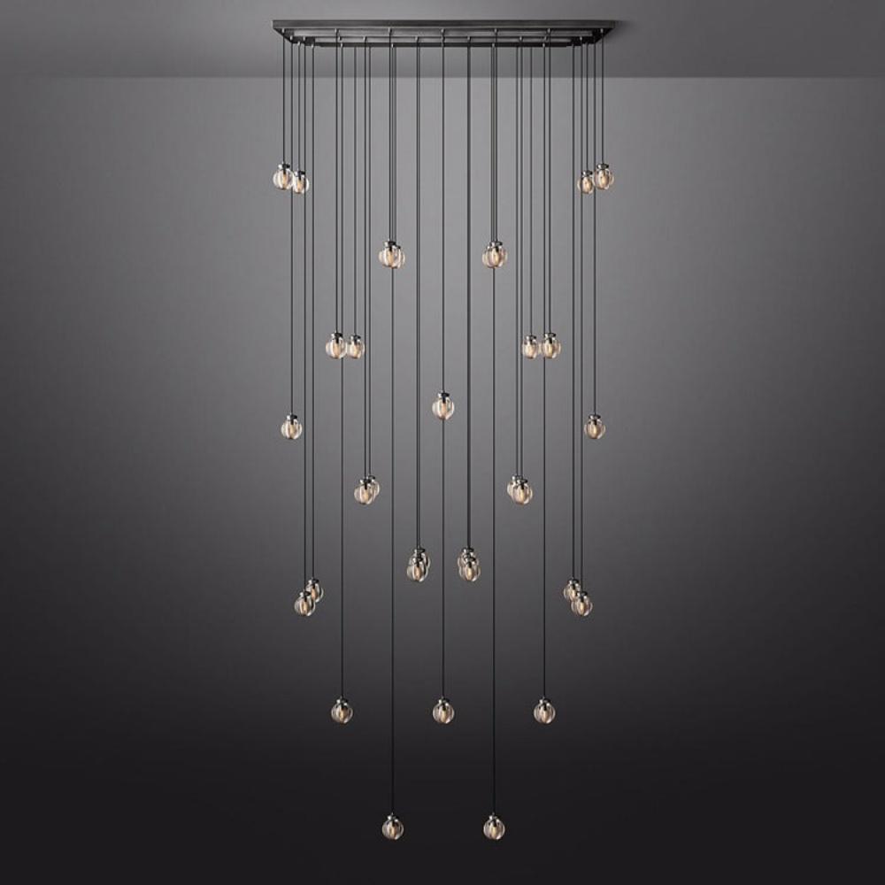 Pearl Linear Glass Chandelier