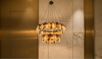 Vanna — Spanish Alabaster Ring Chandelier
