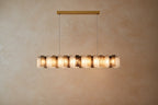 Vanna — Spanish Alabaster Ring Chandelier