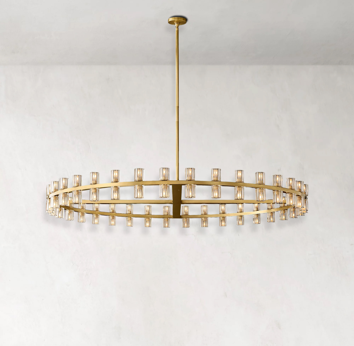 Arcachon LED Round Crystal Chandelier 60"