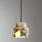 Zaira — Wabi-Sabi Marble Pendant Light