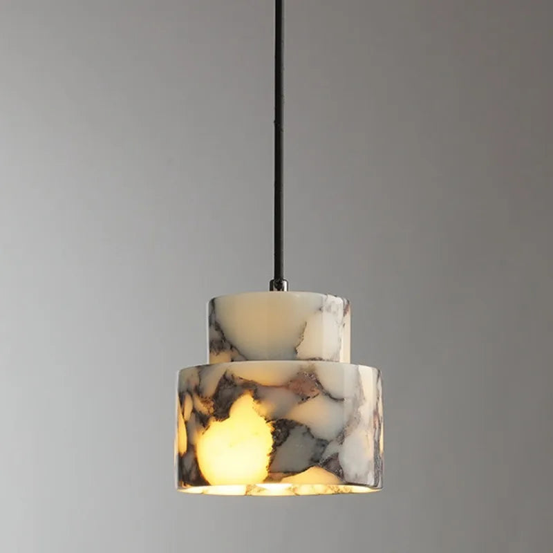 Zaira — Wabi-Sabi Marble Pendant Light